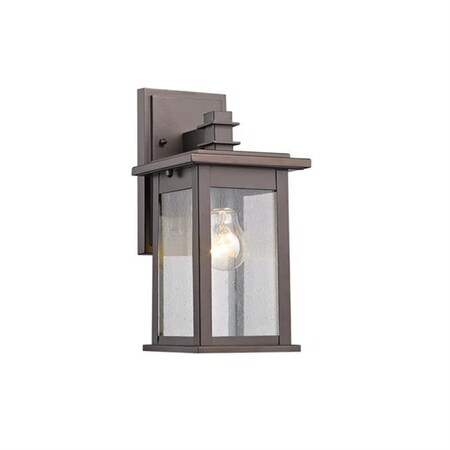 Chloe Lighting Chloe CH22031RB12-OD1 12 in. Lighting Tristan Transitional 1 Light Rubbed Bronze Outdoor Wall Sconce - Oil Rubbed Bronze CH22031RB12-OD1
